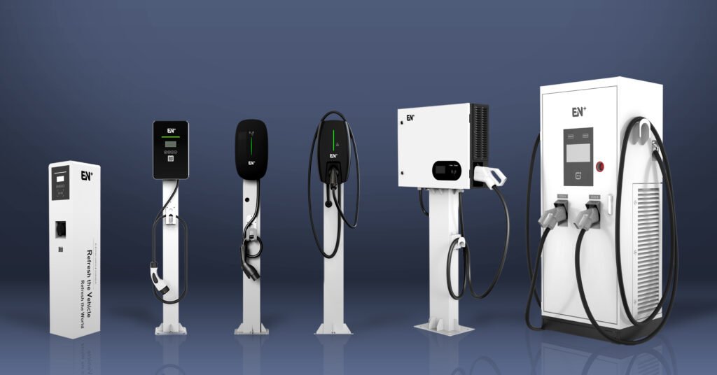 en-plus EV chargers for business or workplace